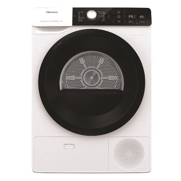 hisense asciugatrice a carica frontale hisense 9 kg dhga901nl twin flow ion refresh classe a ean 3838782437779