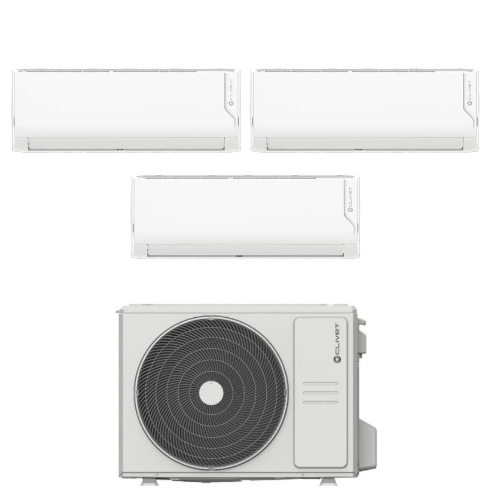 hisense climatizzatore condizionatore clivet trial split inverter serie cristallo 9912 con mu2 y 79m r 32 wi fi integrato 9000900012000