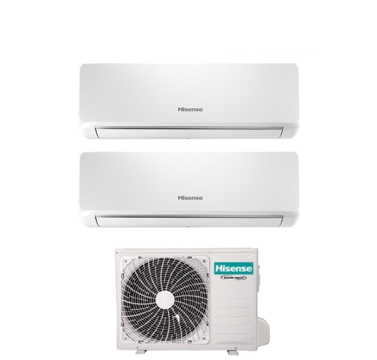 hisense climatizzatore condizionatore hisense dual split inverter serie bio air 1212 con 2amw52u4rxc r 32 wi fi integrato 1200012000