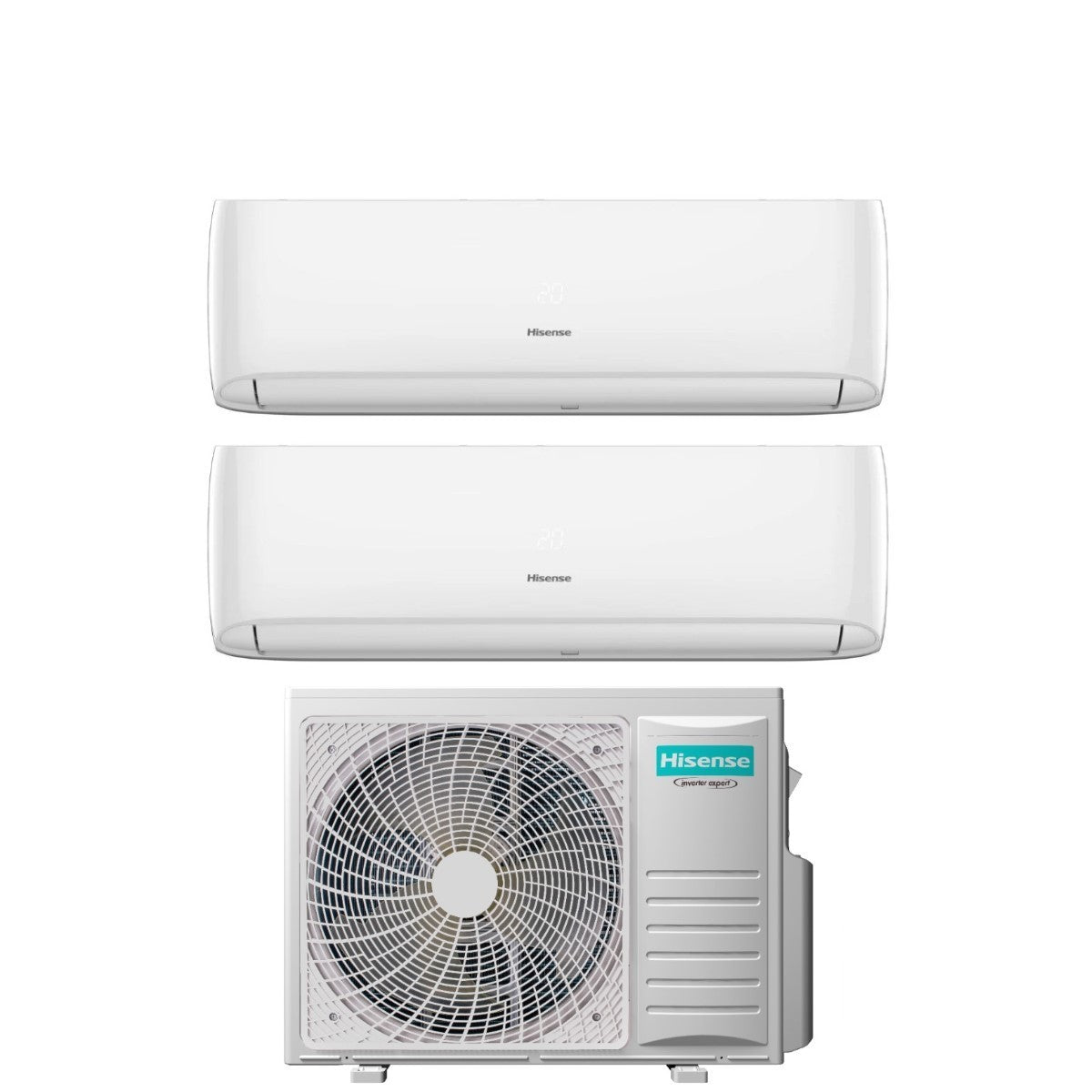 hisense climatizzatore condizionatore hisense dual split inverter serie hi comfort 1218 con 3amw72u4rfa r 32 wi fi integrato 1200018000 novita
