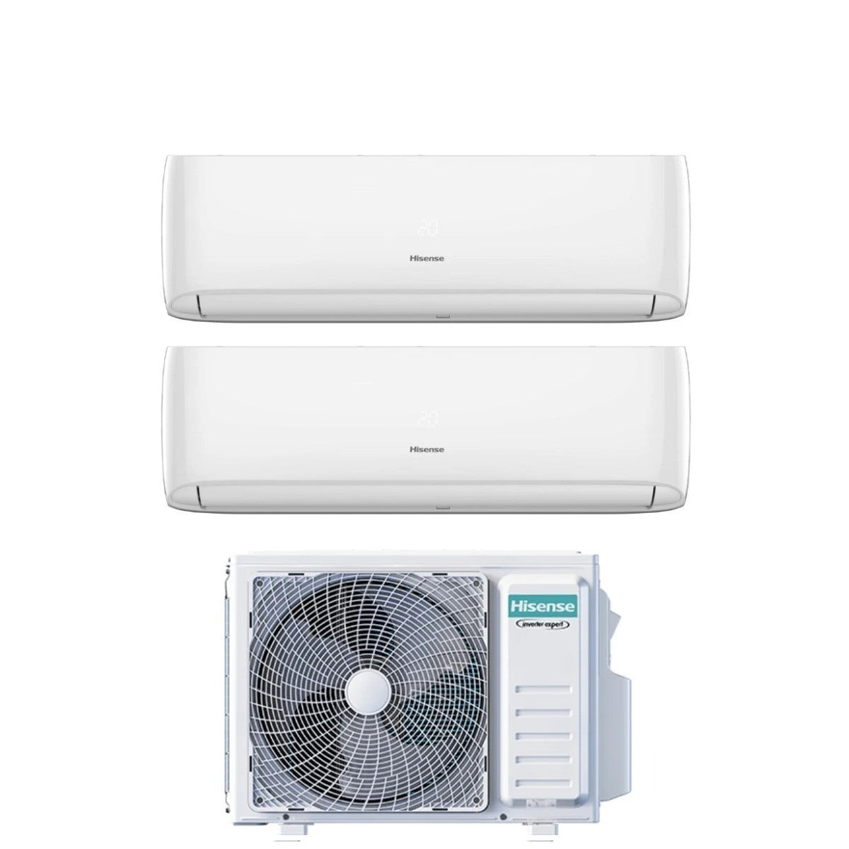 hisense climatizzatore condizionatore hisense dual split inverter serie hi comfort 712 con 2amw42u4rgc r 32 wi fi integrato 700012000 novita