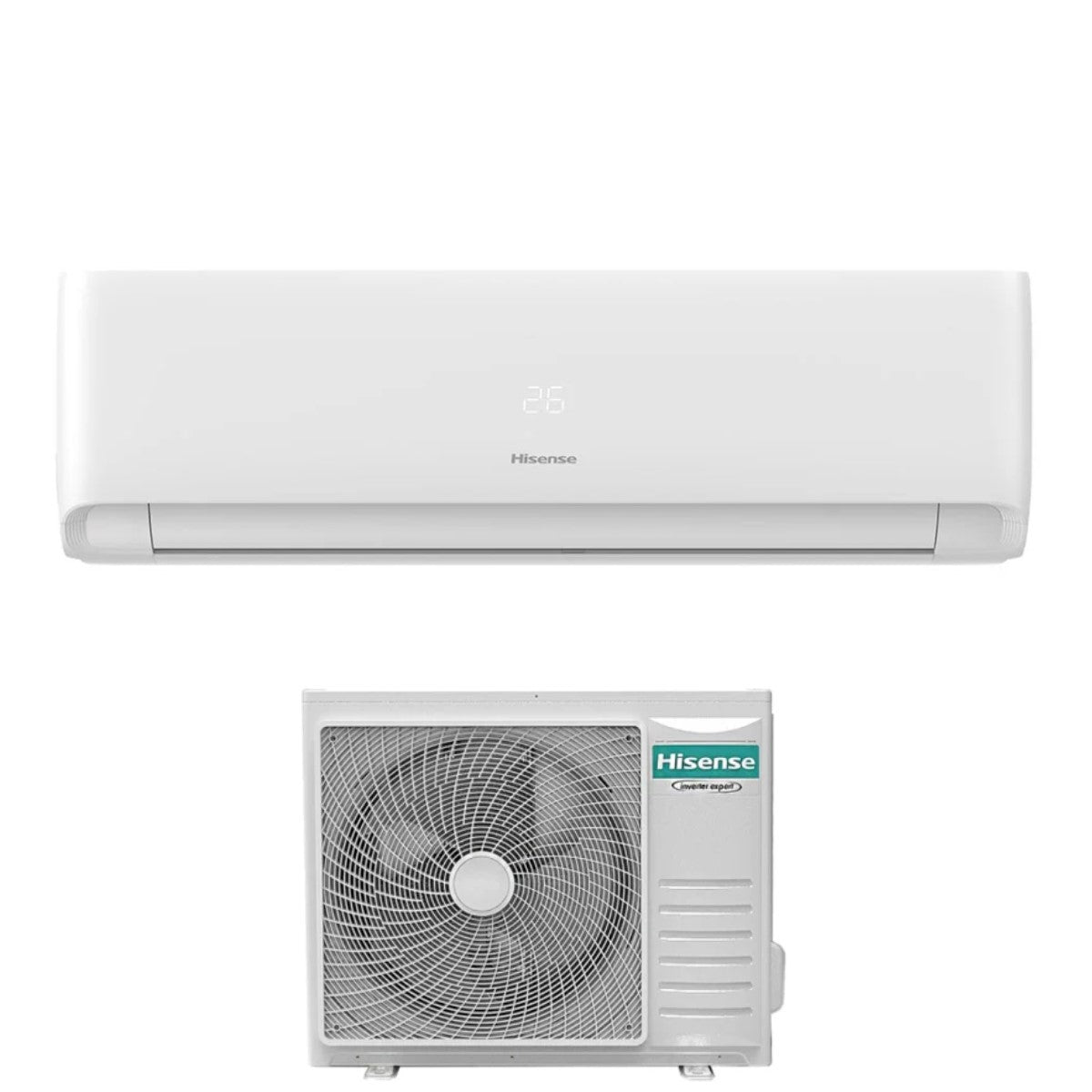 hisense climatizzatore condizionatore hisense inverter serie ecosense 18000 btu kf50bs01g r 32 wi fi integrato