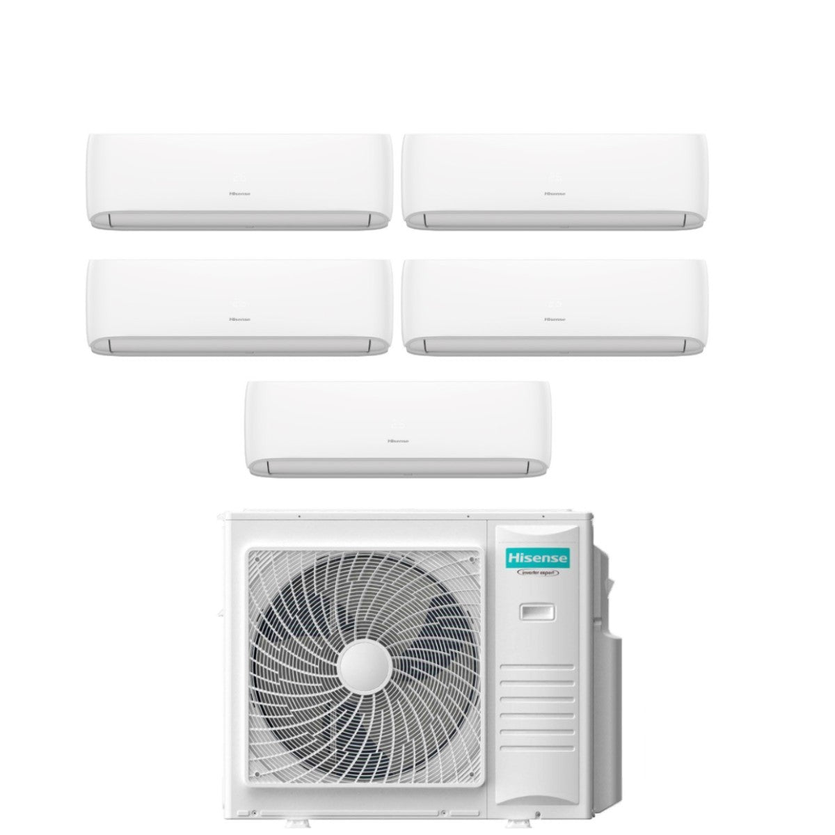 hisense condizionatore hisense penta split hi comfort 77799 con 5amw105u4rqc r 32 wi fi integrato