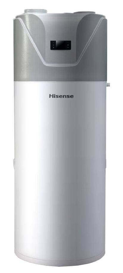 hisense scaldabagno a pompa di calore hisense hi water da 300 litri gas r290 wi fi a