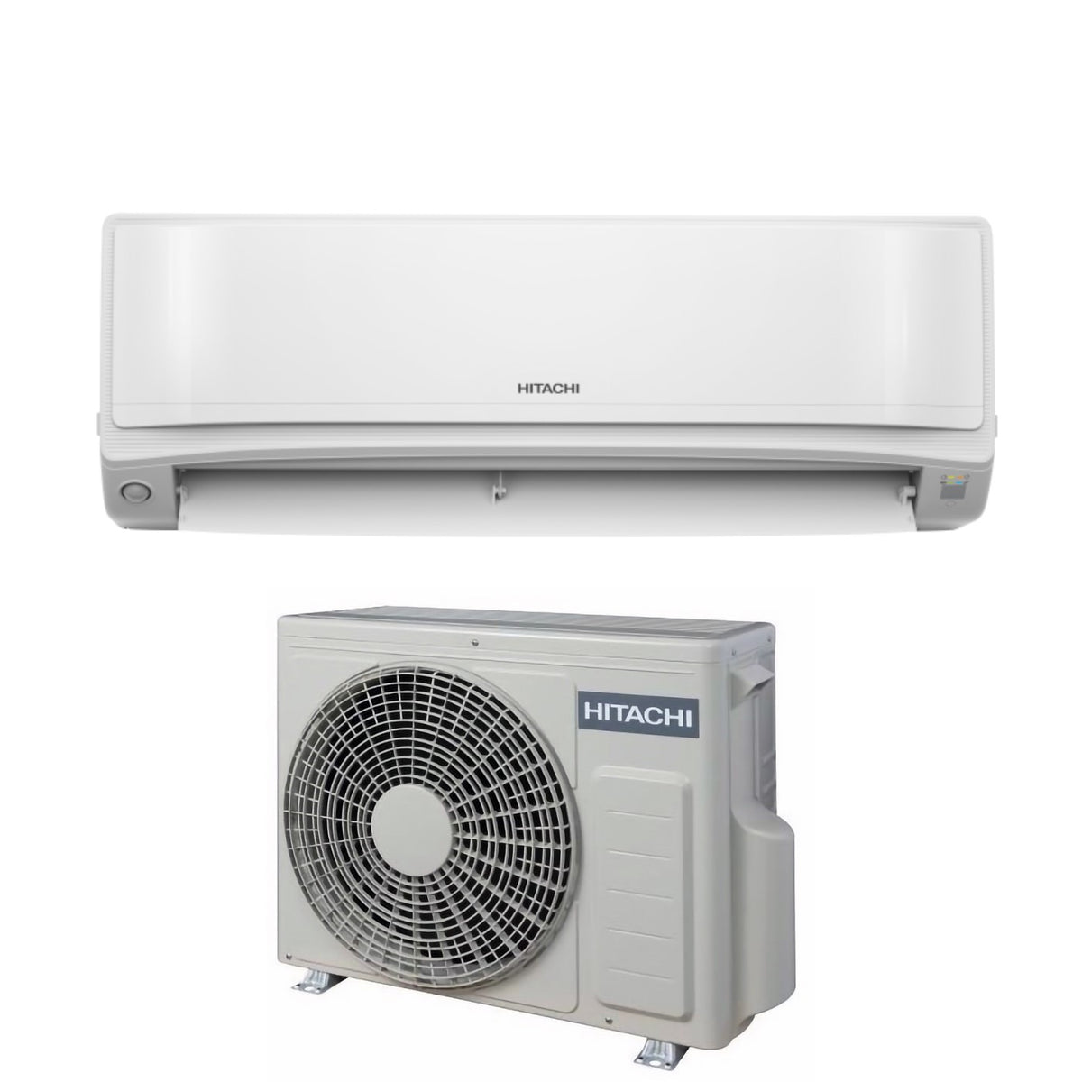 hitachi climatizzatore condizionatore hitachi inverter serie airhome 600 12000 btu rak vj35rhae rac vj35whae r 32 wi fi integrato