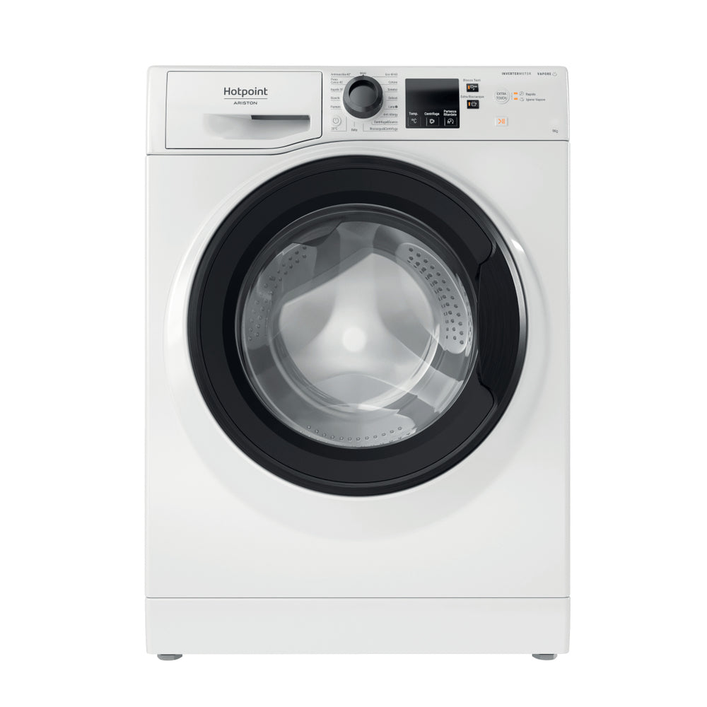 hotpoint lavatrice a carica frontale hotpoint active 40 nf925wk it 9 kg classe b 1200 giri a85xl595xp605 igiene vapore anti macchia ean 8050147644355