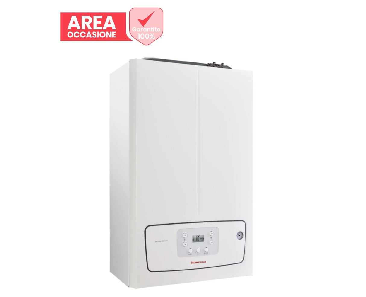 immergas area occasioni 3086 caldaia a condensazione immergas victrix tera 24 v2 metano con kit scarico fumi