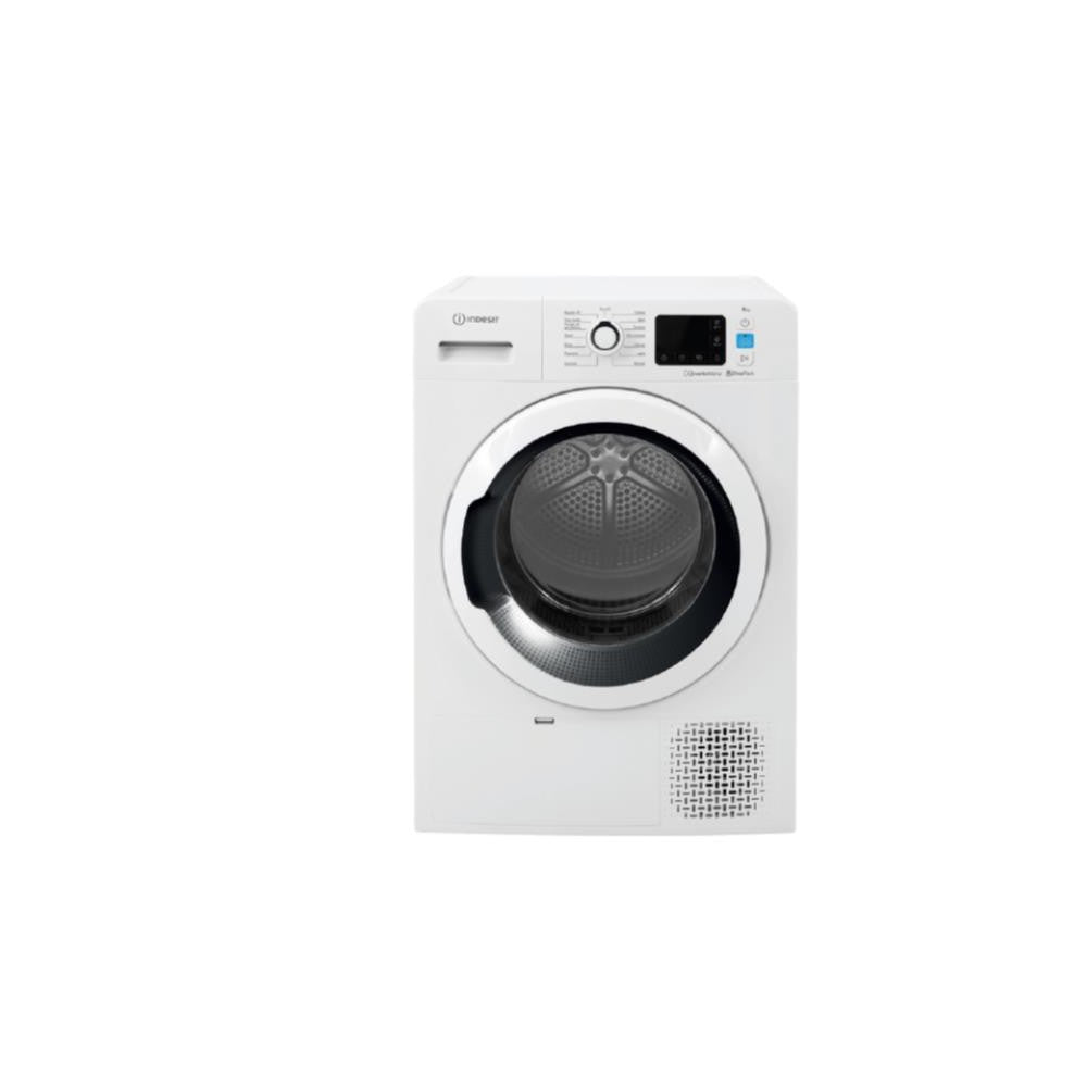 indesit asciugatrice a pompa di calore indesit dryer 8 kg lxpxa 595x675x849 motore inverter bpm filtro easy cleaning display digital classe a ytnm1183krxit ean 8050147656655