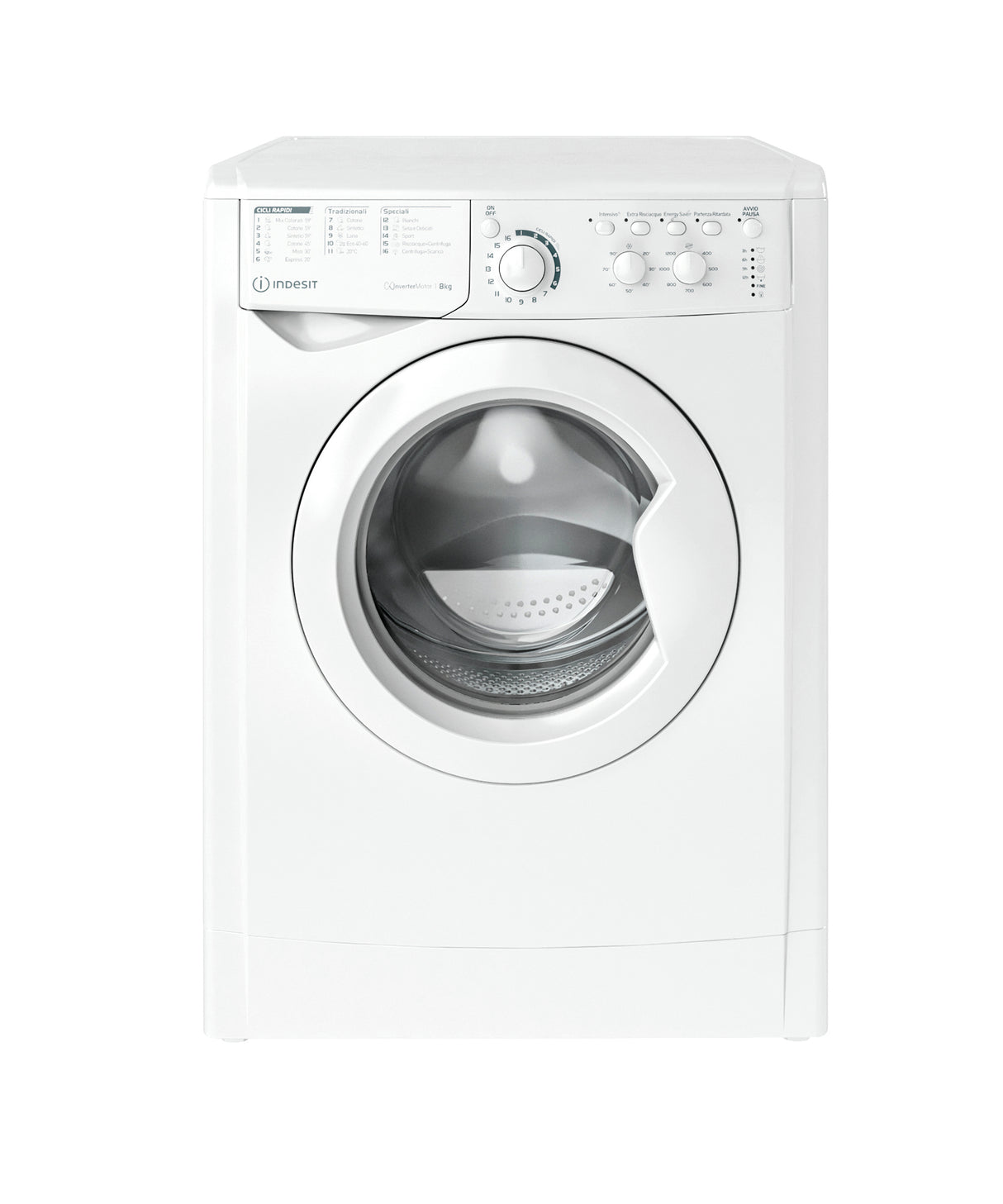 indesit lavatrice a carica frontale indesit ewc 81284 w it 8 kg 1200 giri classe c a85xl595xp572 bianco ean 8050147655672