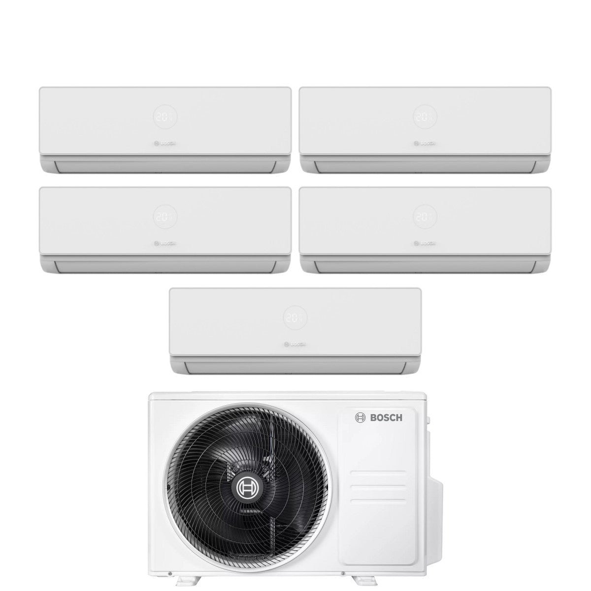 junkers bosch condizionatore penta split bosch climate 4000i 99121212 con 5000m 1255 e r 32 wi fi optional