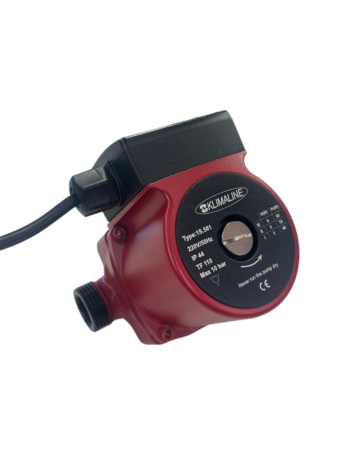 klimaline pompa acqua circolatore riscaldamento 1560 130 per caldaia stufa pellet termocamino 3 velocita