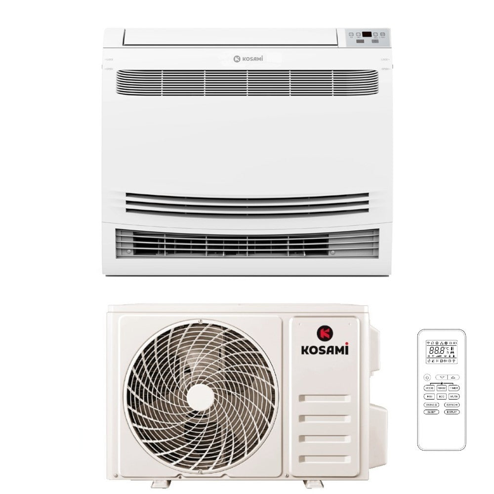 kosami condizionatore console kosami 9000 btu r 32 wi fi integrato con telecomando