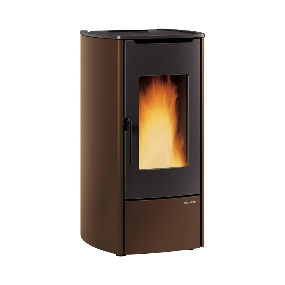 la nordica stufa a pellet la nordica extraflame sabry 5 0 da 70 kw wi fi optional con telecomando ean 8008269007565