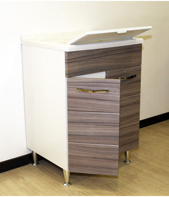 lavatoio antonella 60x50 con sifone palissandro