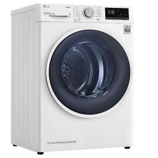 lg asciugatrice a pompa di calore lg rh90v9avhn 9 kg eco hybrid classe a ean 8806091419965