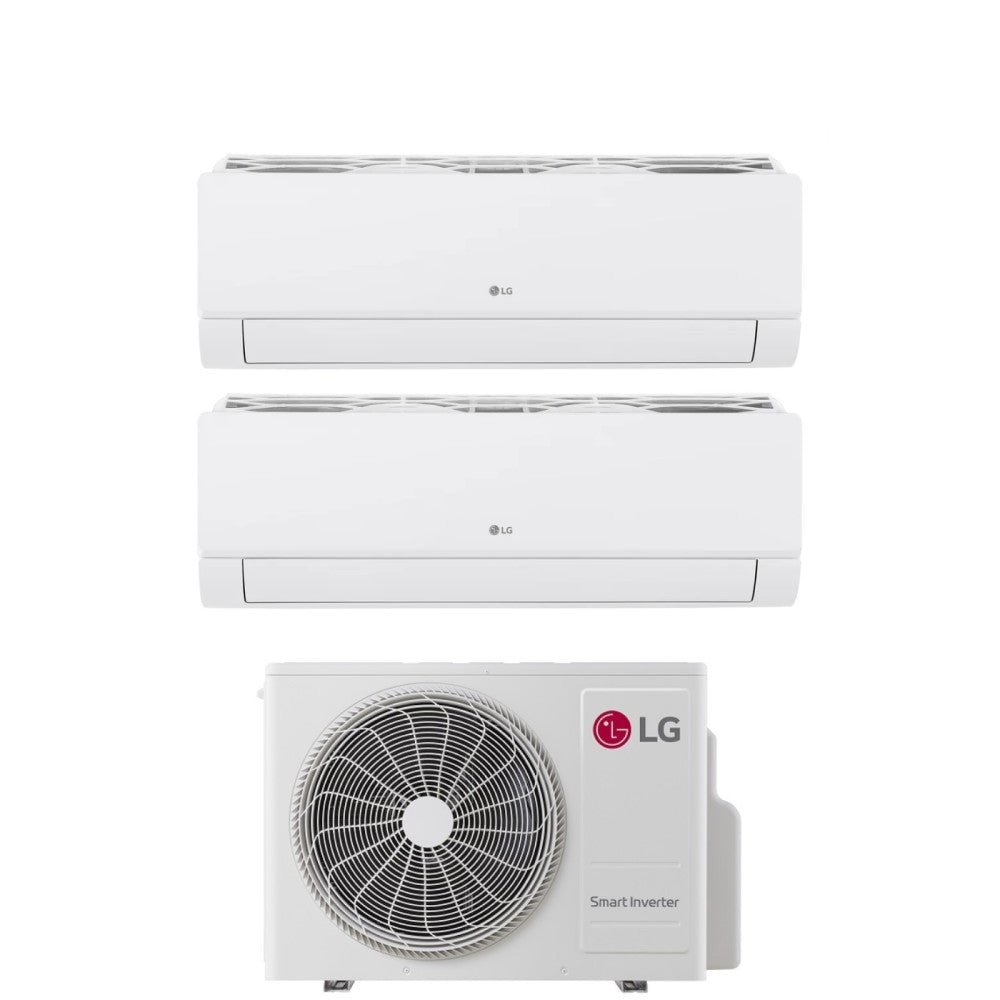 lg climatizzatore condizionatore lg dual split inverter serie libero smart 79 con mu2r15 ul0 r 32 wi fi integrato 70009000 novita ean 8059657017062