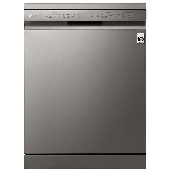 lg lavastoviglie a libera installazione lg df222fps 14 coperti classe energetica e a85xl60xp60 quadwash truesteam wi fi con smartthinq grigio ean 8806091329356