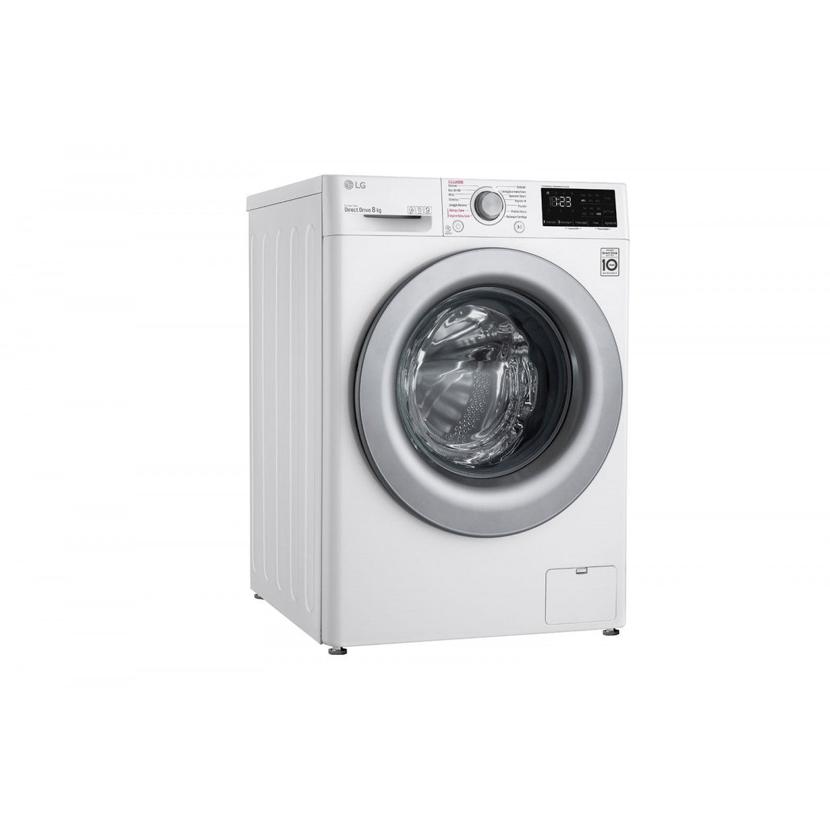 lg lavatrice a carica frontale lg f4wv308s4b lavaggio a vapore ai dd 8 kg 1400 giri classe b ean 8806091495280