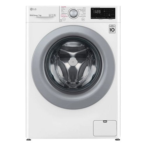 lg lavatrice a carico frontale lg serie v3 7 kg slim f2wv3s7s4e ai dd classe d 1200 giri a85xl60xp475 lavaggio a vapore inverter direct drive ean 8806091484888