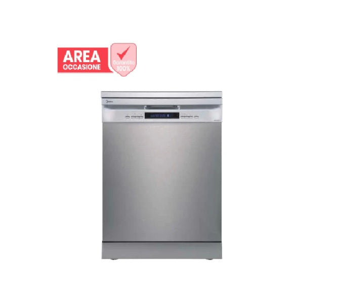 midea area occasioni 2804 lavastoviglie a libera installazione midea mfd60s230x it 14 coperti classe c a845xl598xp60 motore inverter dual zone wash inox