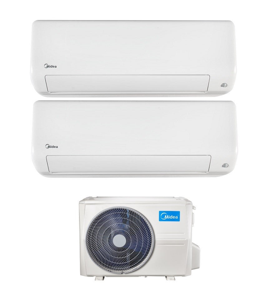 midea climatizzatore condizionatore midea dual split inverter serie all easy pro 90009000 btu con m2od 18fn8 q r 32 wi fi integrato novita 99 ean 8059657017123