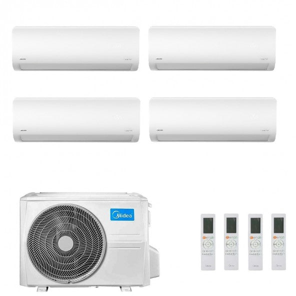 midea condizionatore midea quadri split inverter serie xtreme pro green 900090001200012000 btu con m4o 36 r 32 wi fi integrato
