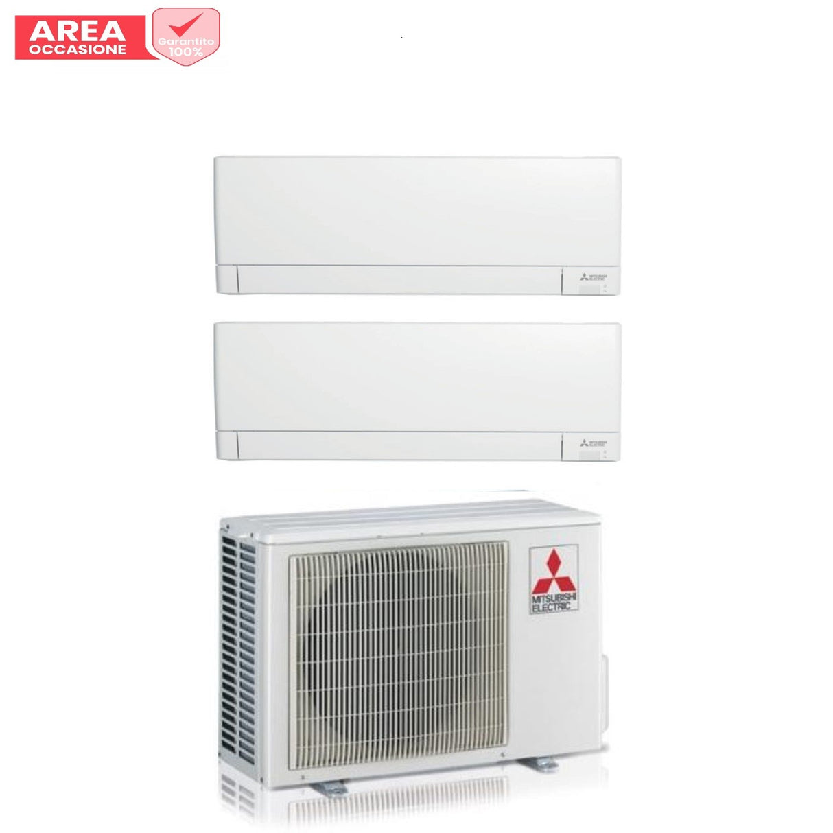 mitsubishi electric area occasione 5035 condizionatore dual split mitsubishi electric msz ay 912 con mxz 2f53vf r 32 wi fi integrato