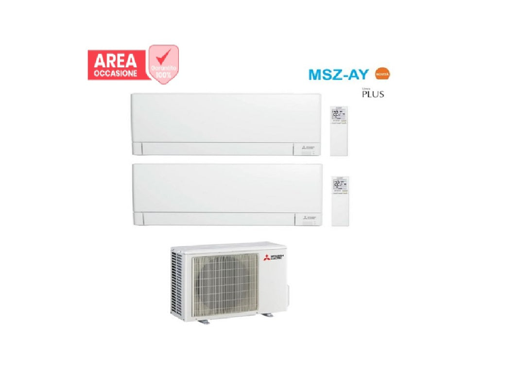 mitsubishi electric area occasioni 2613 unita esterna mitsubishi electric motore multisplit 2f42vf dual split r 32