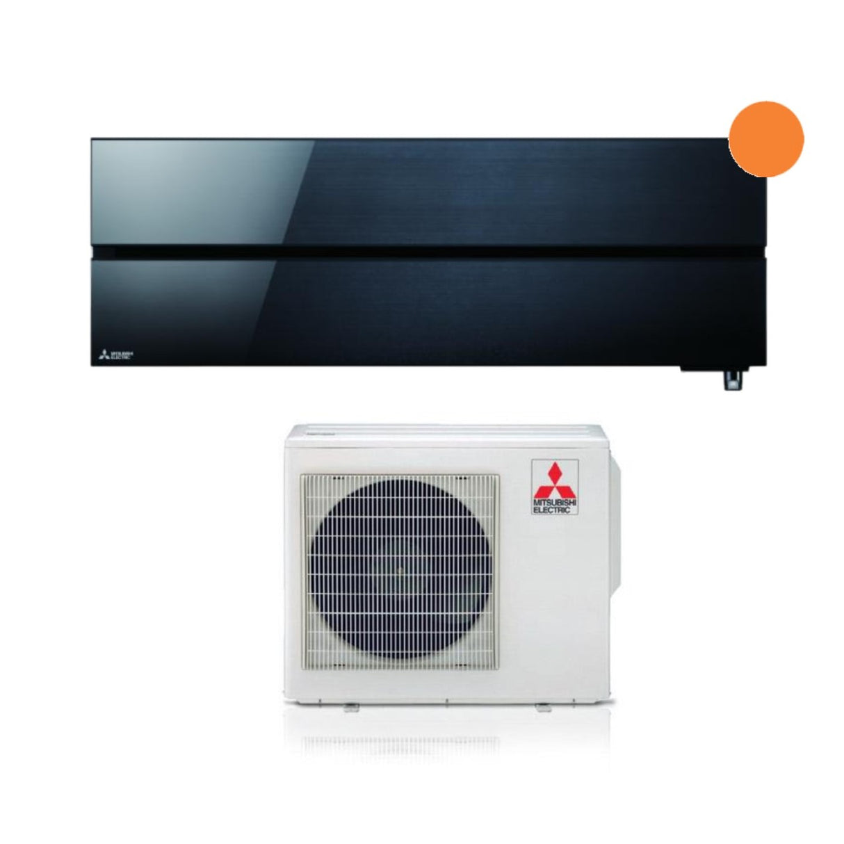 mitsubishi electric climatizzatore condizionatore mitsubishi electric inverter serie kirigamine style 18000 btu msz ln50vgb onyx black r 32 wi fi integrato classe a nero ean 8059657001399