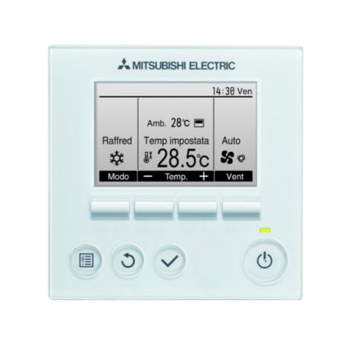 mitsubishi electric comando remoto a filo mitsubishi deluxe cod. par 33maa j