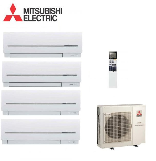 mitsubishi electric mitsubishi electric quadri split inverter serie sf 9999 con mxz 4d72va