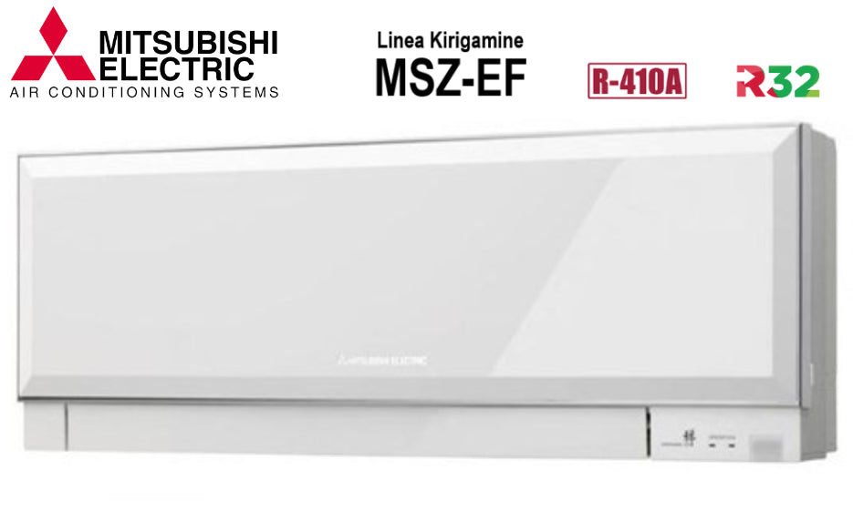 mitsubishi electric unita interna a parete mitsubishi electric inverter serie kirigamine zen 18000 btu msz ef50vew colore white bianco