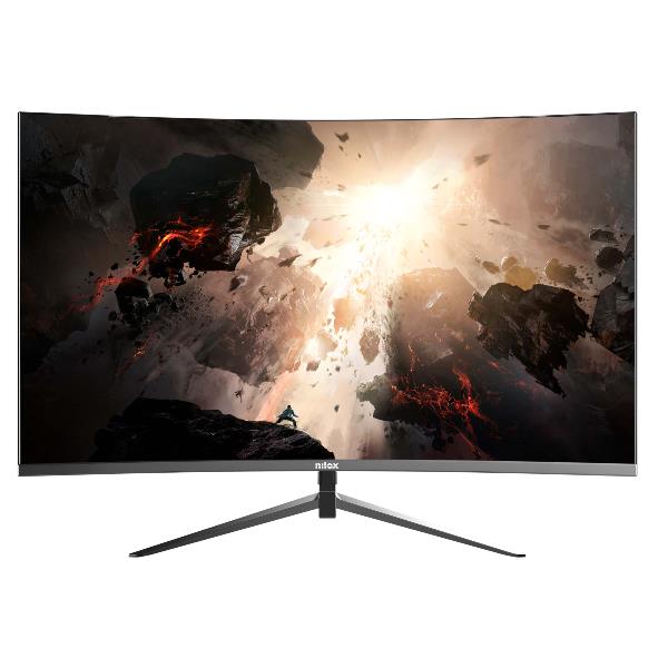 nilox curved monitor 27 ips led 2.560x1.440 165 hz 1 ms 2 hdmi 169 nxmm27crvdgmng ean 8054320843740