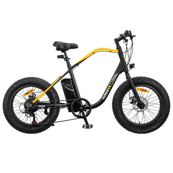 nilox electric bike nilox j3 national geographic 30nxeb20vng2v2 ruote 20 fat cambio shimano a 7 marce display lcd motore brushless high speed da 250 w batteria lg da 36 v 10.4 ah ean 8051122174614