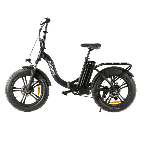 nilox electric bike nilox x9 30nxeb20vfm2v4 gomme fat da 20x4 batteria removibile da 36 v 13 ah 468 wh cambio shimano a 6 velocita motore brushless high speed da 36v 250w telaio ripiegabile display lcd nero ean 8054320849025