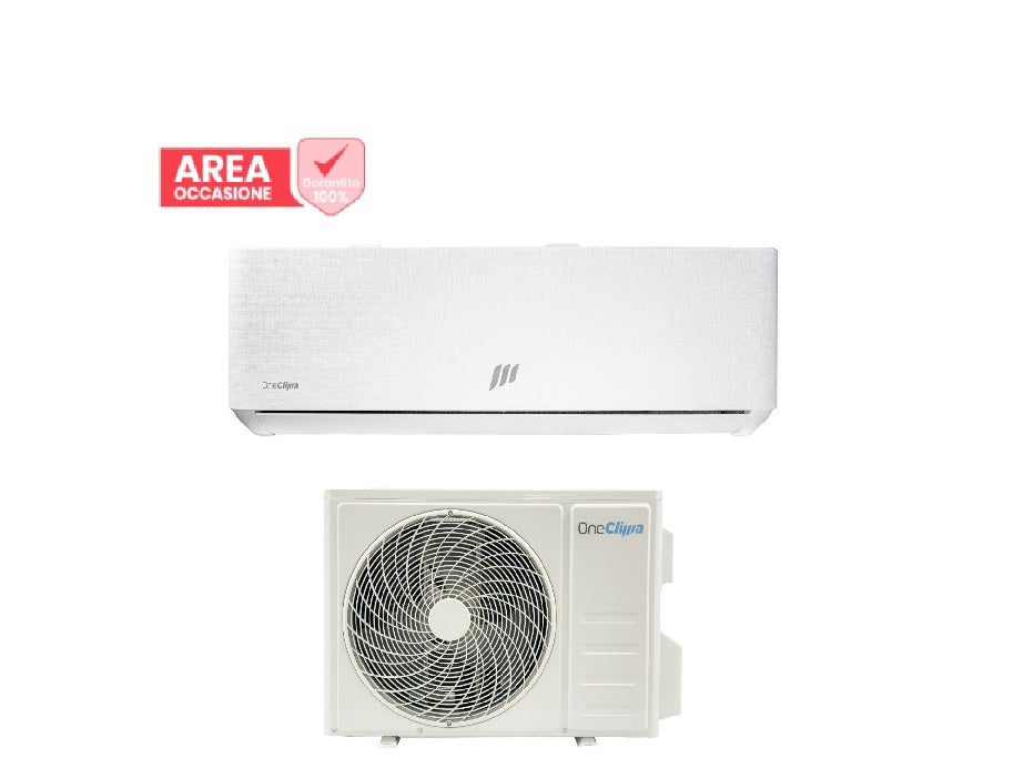 oneclima area occasioni 2966 condizionatore oneclima ultra 12000 btu inverter one ultra12y25 r 32 wi fi integrato