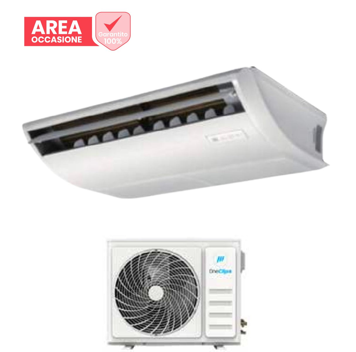 oneclima area occasioni climatizzatore condizionatore oneclima inverter soffittopavimento 24000 btu air 24 pvmsft m r 32 wi fi optional con telecomando di serie incluso