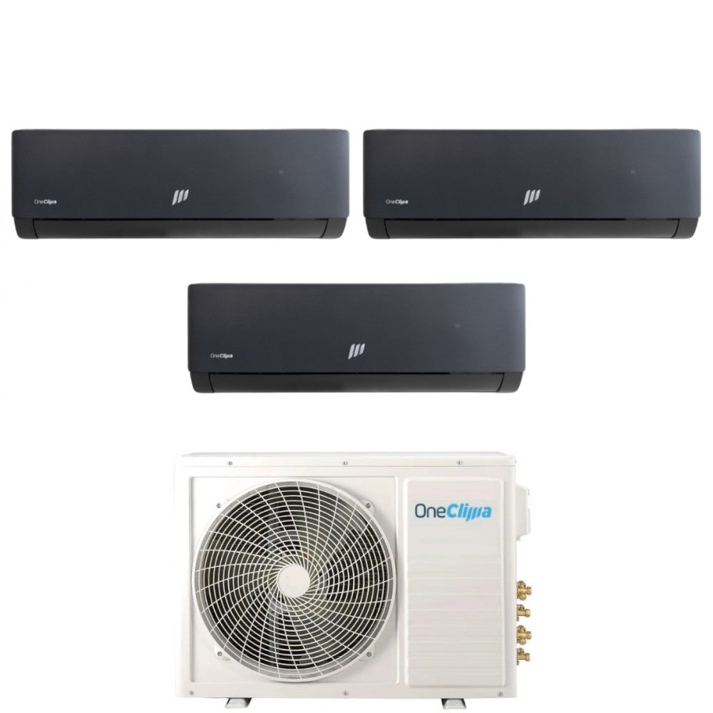 oneclima condizionatore trial split oneclima prime black 9918 con mlt27x3y24 r 32 wi fi integrato