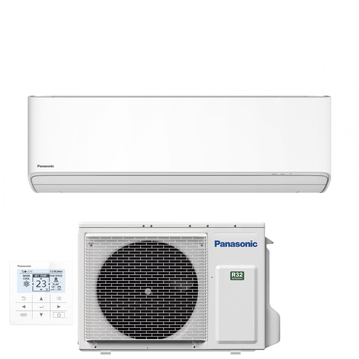 panasonic condizionatore panasonic cs 18000 btu cs z50ykea r 32 wi fi integrato con comando a filo