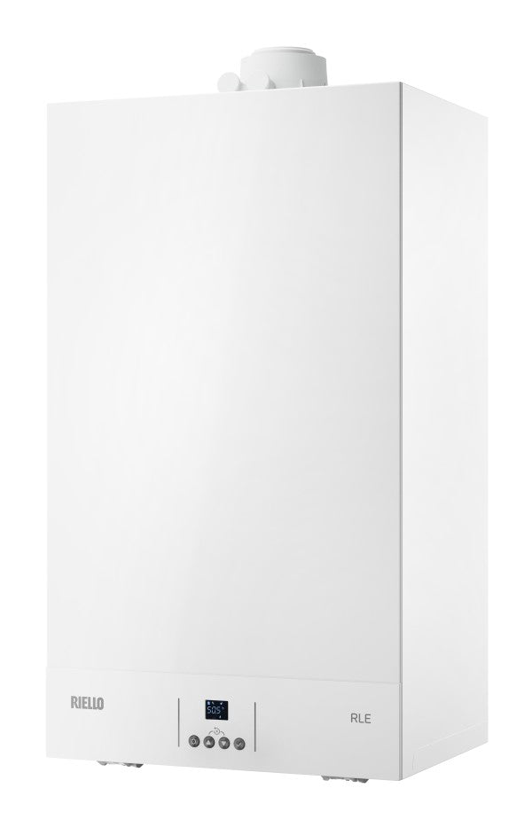 riello caldaia a condensazione riello rle 28 kis metano con kit scarico fumi