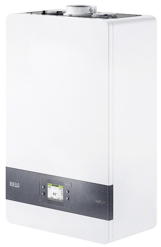 riello caldaia riello family cx 30 kis a condensazione completa di kit scarico fumi low nox metano novita ean 8056138591752