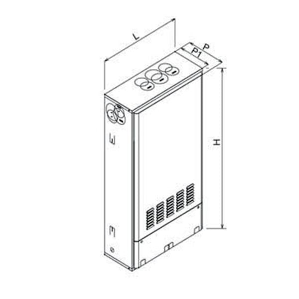 riello unita da incasso per caldaia riello 25 kis