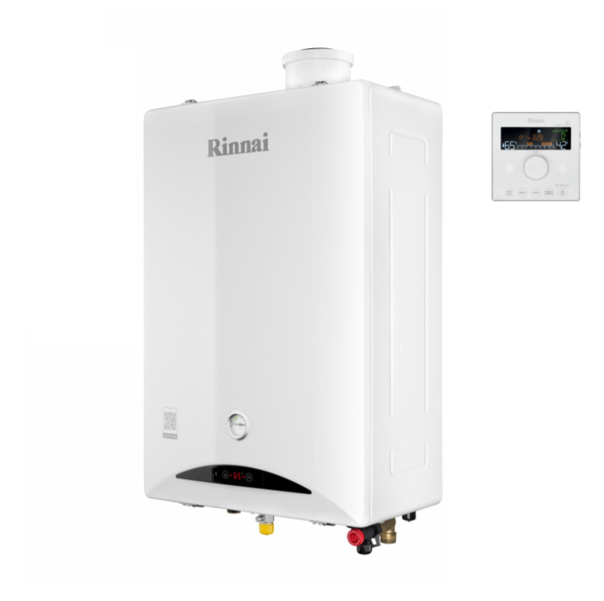 rinnai caldaia rinnai a condensazione zen 29 kw low nox wi fi integrato neutralizzatore condensa integrato cod. reb kbi2929ff ng metano completa di kit fumi ean 8056138592339