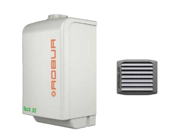 robur sistema combinato robur caldaia a condensazione aerothermo caldaria 35 tech plus classe a metanogpl solo riscaldamento