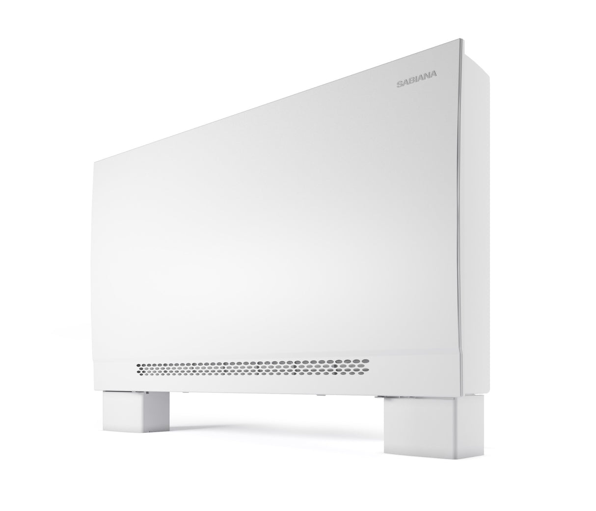 sabiana ventilconvettore slim fan con mobile whisper cff ecm mv cb t 10 con comando digitale wi fi e bt con motore inverter