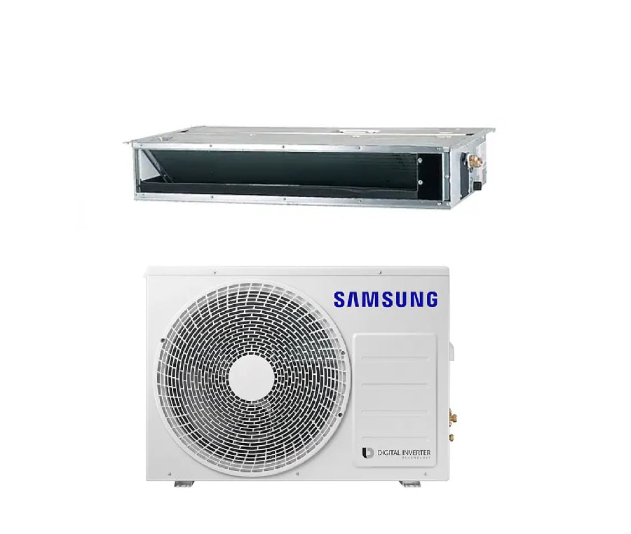 samsung climatizzatore condizionatore inverter samsung canalizzato media prevalenza 12000 btu ac035mnmdkh r410a a con comando a filo