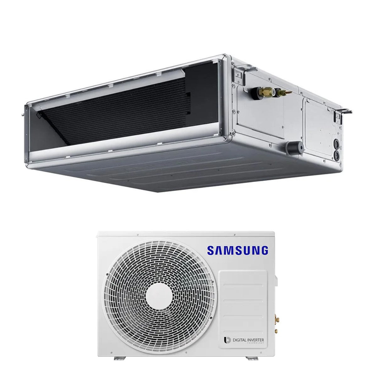 samsung climatizzatore condizionatore samsung inverter canalizzato canalizzabile media prevalenza 18000 btu ac052rnmdkgeu r 32 wi fi optional classe aa