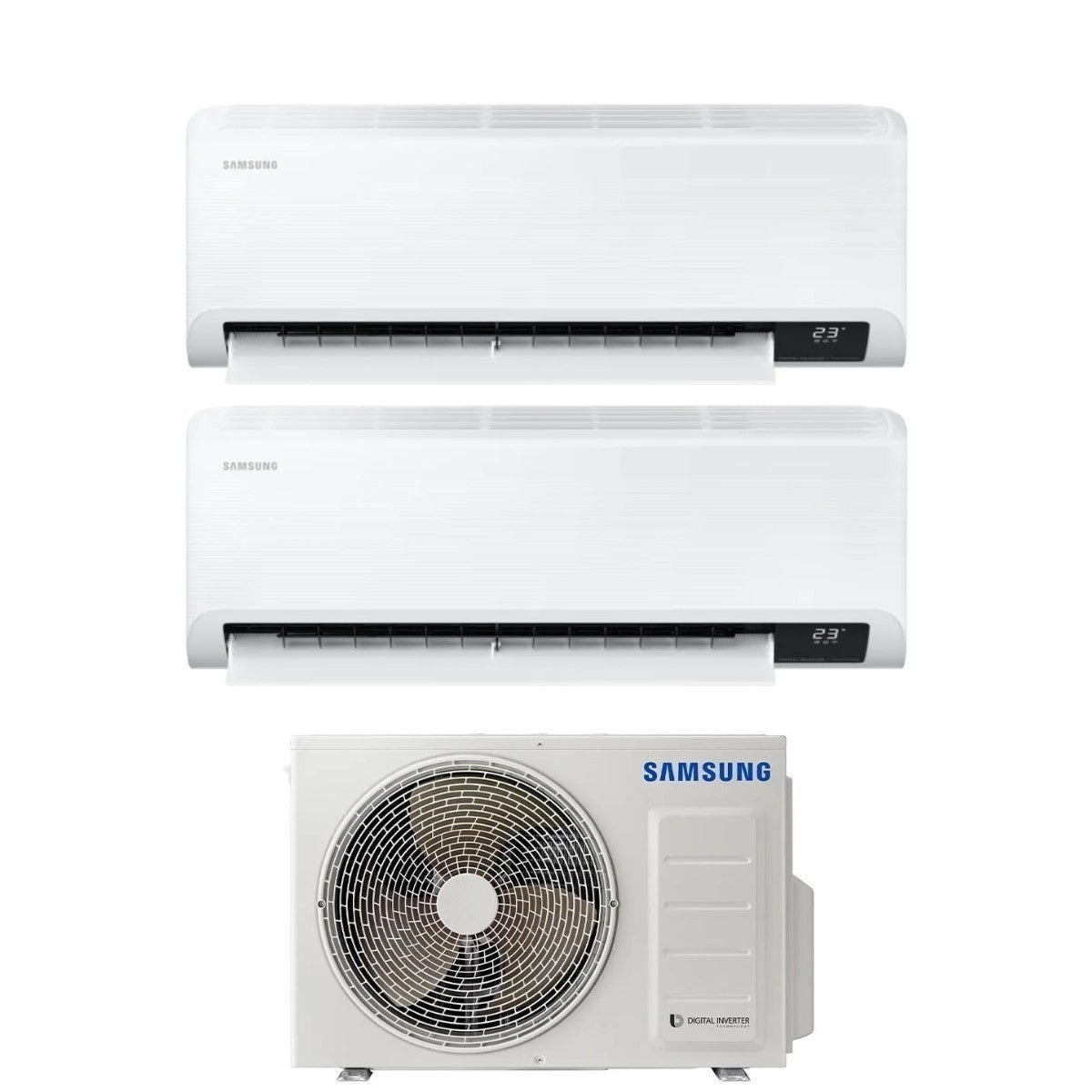 samsung condizionatore dual split samsung cebu 77 con aj040txj2kg r 32 wi fi integrato