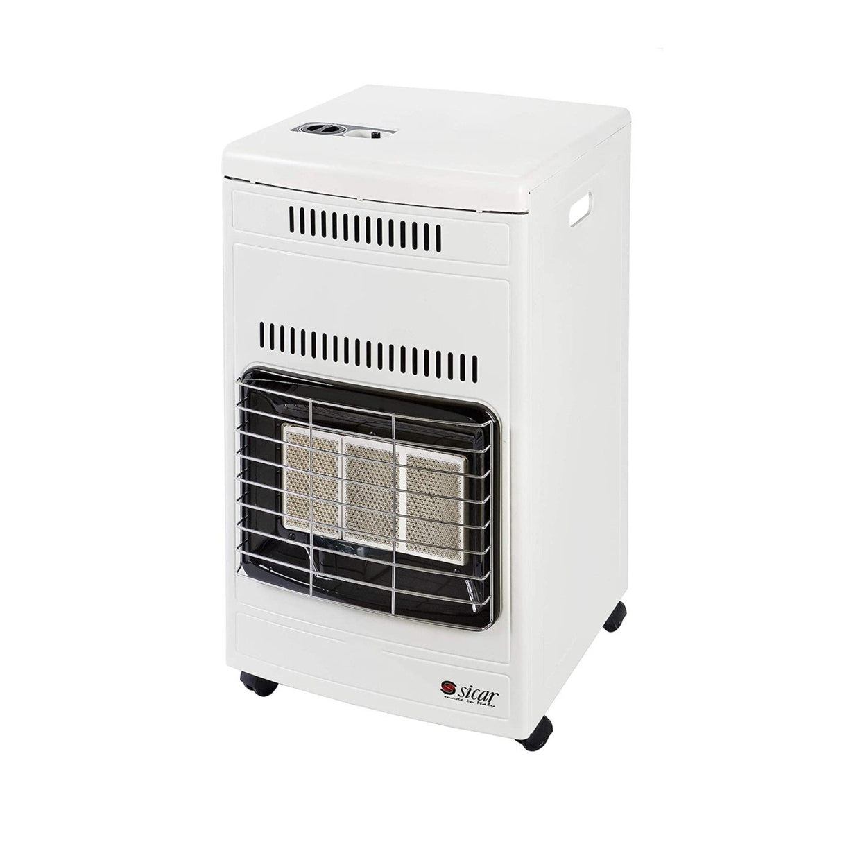 sicar stufe a gas stufa a infrarossi sicar alimentazione gpl colore bianca modello euro 90 ean 8025290000402