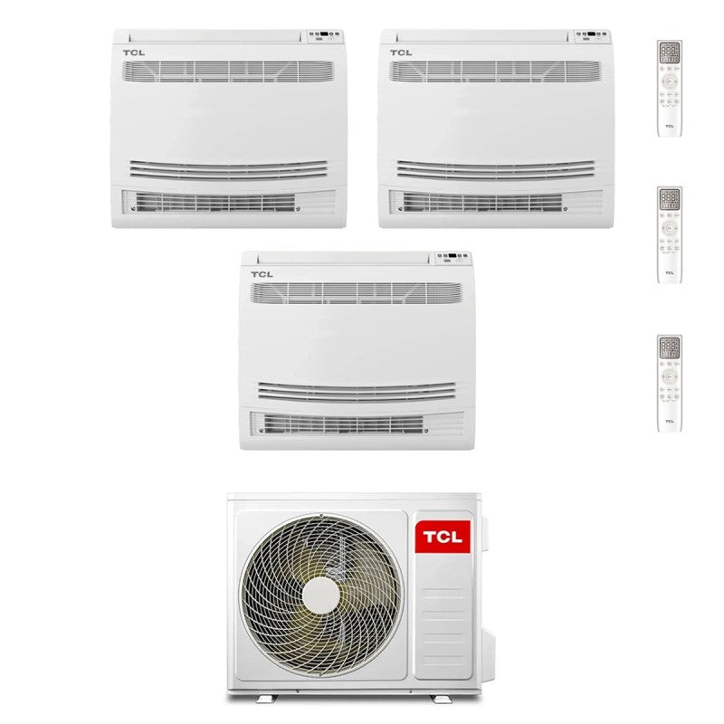 tcl condizionatore tcl trial split inverter console 91218 con mt2730 r 32 wi fi integrato